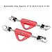 Spring Strap Assembly, Stainless Steel Dual Use Spring Heel Strap Fin Straps with Buckles for Jet Fin for OMS (Red
