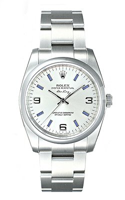 [�����b�N�X] ROLEX �r���v �G�A�L���O 114200 �V���o�[ �A���r�A�i����u���[�o�[�j �����Y [���s�A���i]