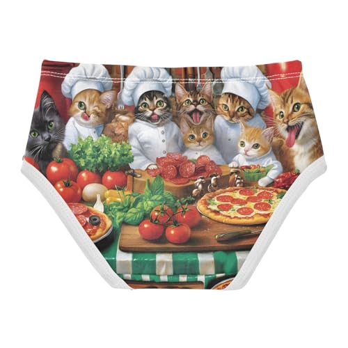 Cute Cats Chef Dinner Toddler Girls's Underwear 2T 202b85952