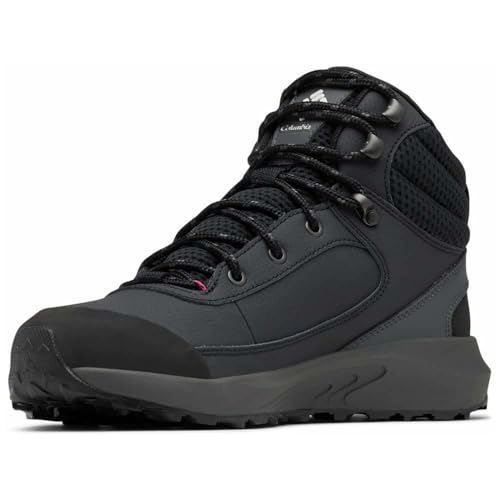 Columbia Columbia Women's Trailstorm Peak Mid Hiking Shoe, Black/Dark Grey, 10