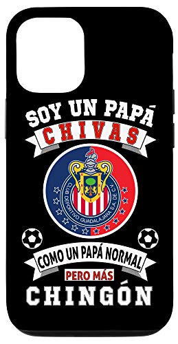 iPhone 12/12 Pro Chivas de Guadalajara Futbol Mexicano Soccer Fan Papa Chivas Case