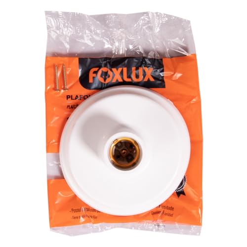 Foxlux Plafon De Plástico Bocal De Porcelana E-27