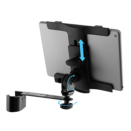 Support de tablette TIGER IMCA-BK pour éviter les chutes d'iPad sur pied micro