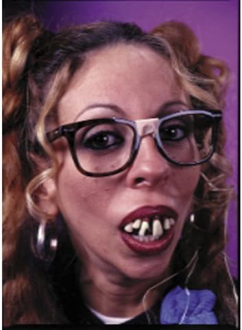 Holiday Times Unlimited Inc Women's Clementine Big Bubba Dentures Multicoloured One Size