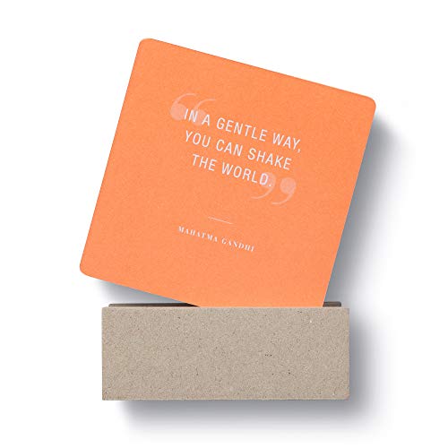 Compendium Weekly Reflections Card Set — 52 Inspiring Quotes, One Card For Each Week Of The Year, Includes Desktop Display Stand #TOP3