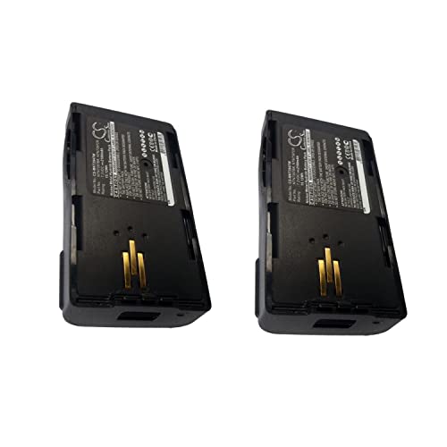 (2Pack) Replacement Battery for Motoroola Visar NTN7394 NTN7394A NTN7394AR NTN7394AS NTN7394B NTN7394BR NTN7394C NTN7394CR 2100mAh