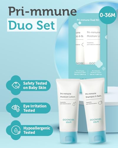 Baby Skincare Duo Set - Korean Baby Skincare & Bath Time Essentials - Shampoo & Bath, Moisutre Lotion - Travel Sized Hydrating & Nourishing Baby Wash and Moisturizer, 2 Items - Image 3
