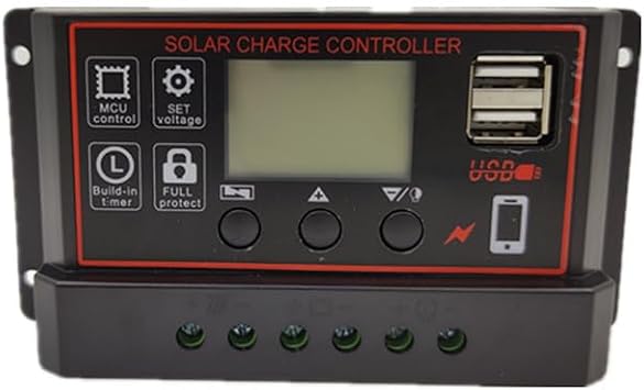 Wind Powered USB Mppt Solar Charge Controller Solar Controller 20A