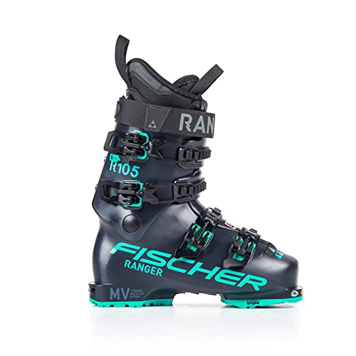 Fischer Herren Ranger 105 GripWalk Dyn Alpine Freeride All Mountain Multi Performance MV Skischuhe, Dunkelgrau/Dunkelgrau, 27,5