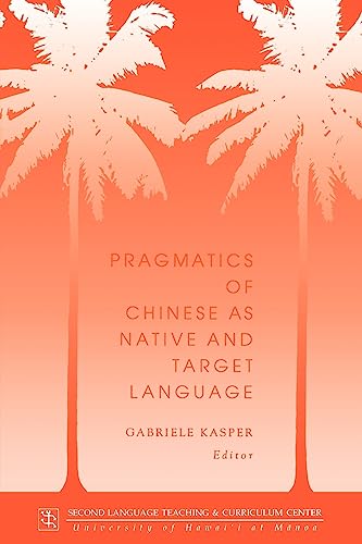 Kasper: Pragmatics of Chinese (Technical Report)