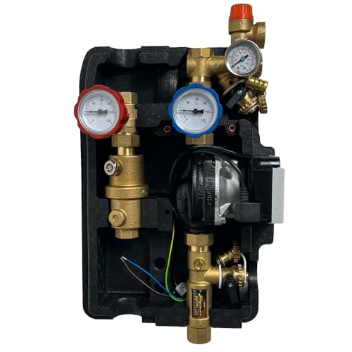 Orkli 2-Strang Solarstation 2,0-12,0 Liter mit Hocheffizienzpumpe Yonos Para ST15/7 PWM