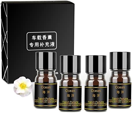Kwak's Solar Car Air Freshener Refill,Solar Essential Oil Refill Perfume Oil for Car Air Fresheners（Ocean*2 bot）