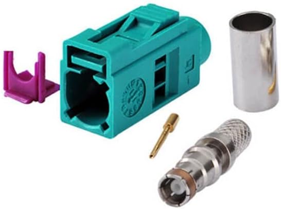 Fakra Connector Types Z Female Crimp Solder for Cable RG58 LMR-195 RG400 RG142
