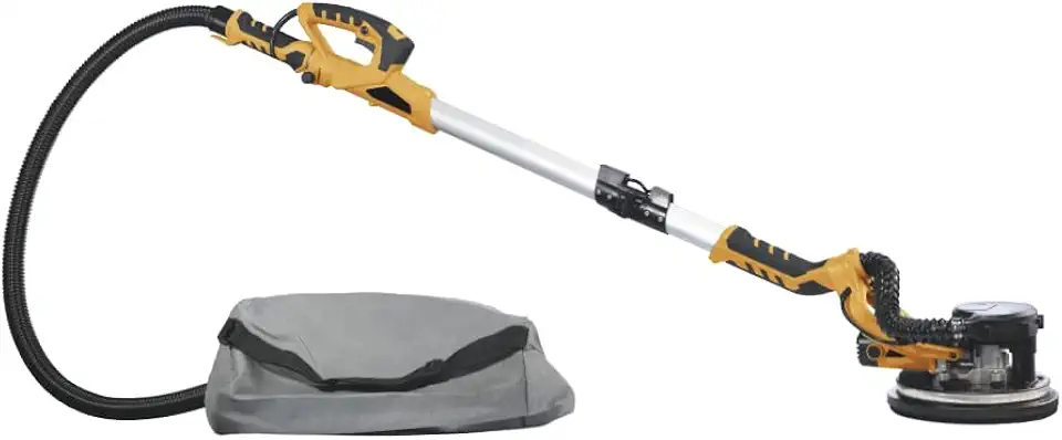 Lixadeira de Parede e Teto Stone Hammer SH900D 820W 220V | 1000–1900 RPM | Base 215mm | Lixa 225mm | Dobrável + LED + 9 Lixas + Coletor de Pó | Rendimento 500m²/dia