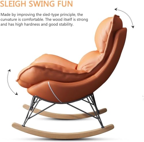 Canapé inclinable de salon relaxant avec repose-pieds et dossier haut