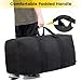 Vorspack Extra Large Duffle Bag for Travel - 150L Duffel Bag for Men Gear Bag for Storage Foldable Weekender Bag for Overnight Camping - Black