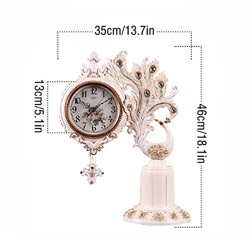 relógio Relógio de mesa de plástico criativo simples ornamento de mesa grande a bateria Relógio de m