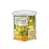 Mast-Lax, mezcla de plantas troceadas para masticar. También contiene hibisco y hierbabuena