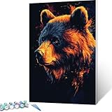 【PEINTURE NUMERO】: La peinture par numéros DIY adaptée aux débutants. La peinture par numéros pour adultes ne nécessite aucune base de peinture et vous pouvez commencer à peindre vos œuvres d'art après avoir ouvert le paquet. Simple et intéressant, la peinture par numéros est un excellent passe-temps