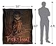 TRICK ’R TREAT Seidige Kuscheldecke, superweich, 152 x 127 cm