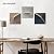 Olanglab Art Acoustic Panels, 36" x 24" Sound Absorbing Wall Panels for Decorative Acoustic Wall Panels 6 Pack Soundproof Wall Art, Circle