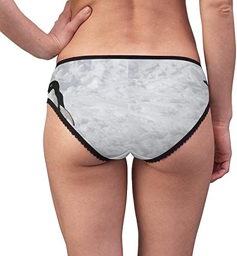 Adelie Penguin Panties, Adelie Penguin Underwear, Briefs, Cotton Briefs, Funny Underwear, Panties For Women