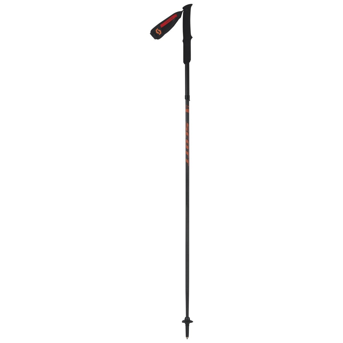 Scott Trail Carbon Pole czarny, wspinaczka górska i trekking, rozmiar 120 cm - kolor czarny