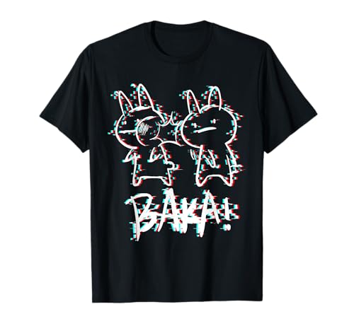 Japanese Vaporwave Baka Rabbit Anime & Manga T-Shirt