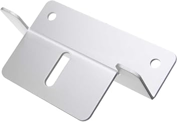 Solar Panel Z Mounting Brackets, Aluminium Construction with Hardware, Set of 4