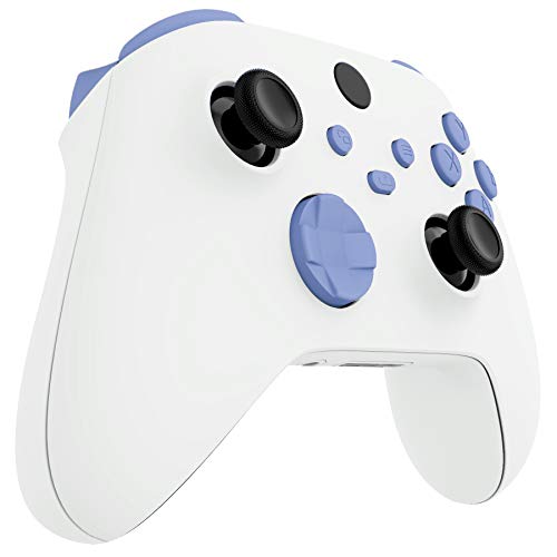 Image of eXtremeRate Replacement Buttons for Xbox Series X & S Controller, Light Violet Custom Accessories Repair Bumpers Trigers Dpad ABXY Start Back Sync Share Keys Parts for Xbox Core Wireless Controller