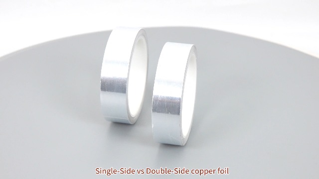 Image of Double Conductive Copper Foil Tape (0.05mm x 2 inch x 33FT) - 99.95% Pure EMI Shielding, High-Adhesion for Electronics & Grounding