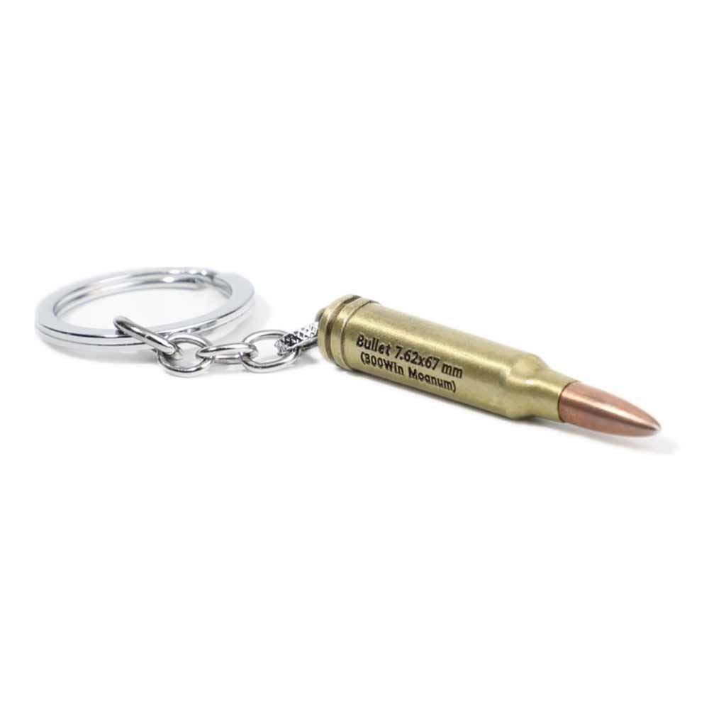 ArtkticaSupply PUBG videogame inspired - PUBG Medium Caliber Bullet 7.62x67 mm 300win Mognum Keychain