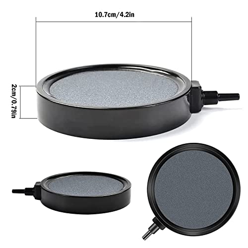 Oneroomone Large Air Stone Disc for Aquarium Fish Tank, Pond, Durable, Non-toxic, Evenly Bubble Release - Image 2