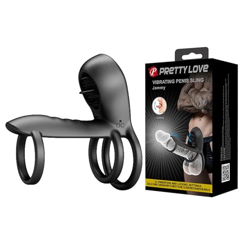 Pretty Love Jammy Jeux érotiques Noir Ø3,2/5x11,7 cm