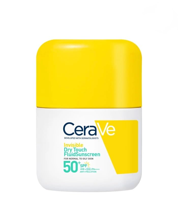 CeraVe Invisible Dry Touch Fluid Sunscreen SPF 50+ 50 ml