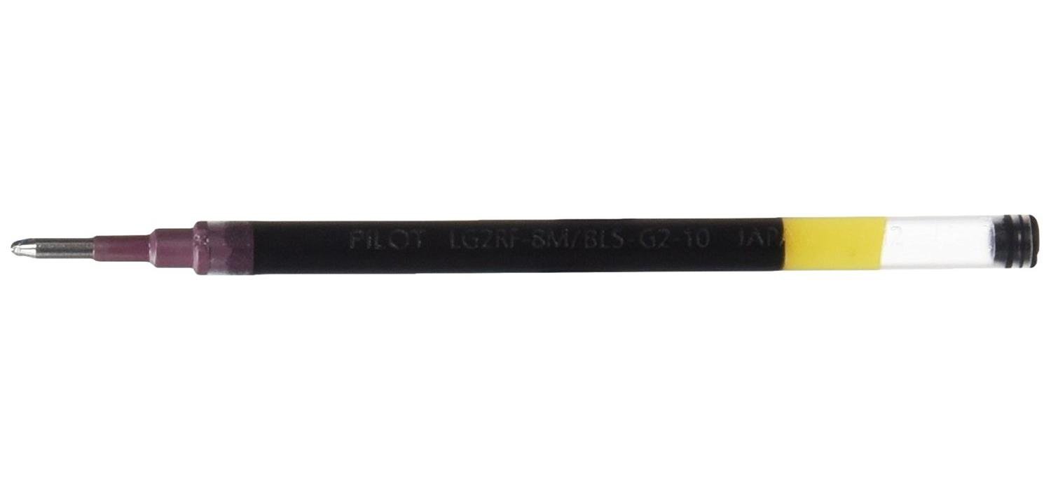 PILOT G2-0.5: Lotto Di 3 Ricariche Per Penna Gel, Inchiostro Nero, Punta Fine (163227)
