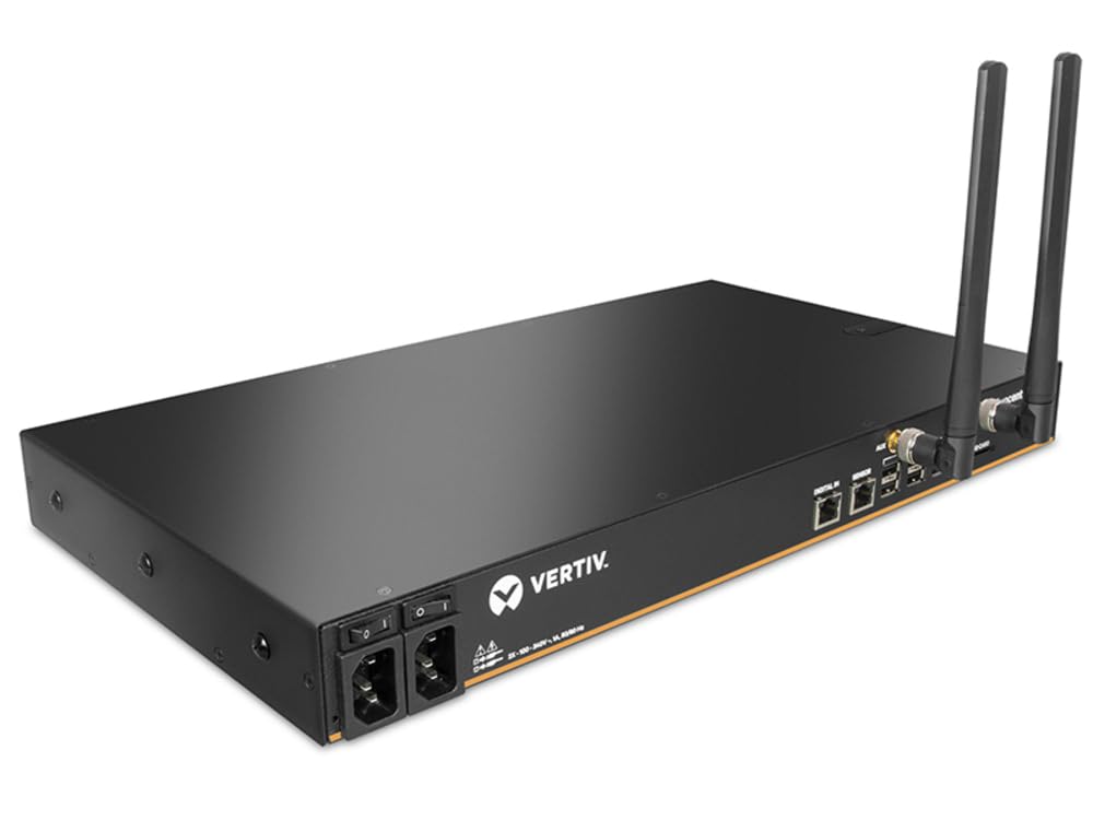 Vertiv Avocent ACS8000 Serial Console, 16 Port Console Server, Dual AC Power, AT&amp;T and Verizon Support, 4G LTE Cellular Connectivity, Remote Data Center and Out of Band Management(ACS8016-NA-DAC-400)