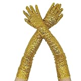 Photo Gallery guanti a manopola alla moda scintillanti guanti lunghi con paillettes guanti lunghi guanti elastici glitter costume per donne e ragazze guanti da donna (oro, taglia unica) Photo Gallery guanti a manopola alla moda scintillanti guanti lunghi con paillettes guanti lunghi guanti elastici glitter costume per donne e ragazze guanti da donna (oro, taglia unica)