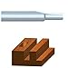 Vermont American 23102 Bit Strt 1 Flt 1/4"