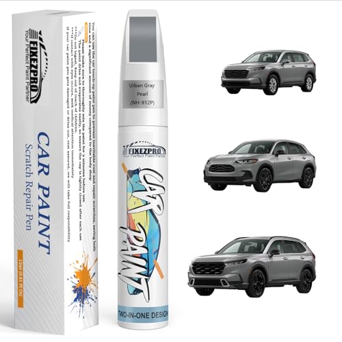 Image of NH-912P Urban Gray Pearl Car Touch Up Paint for Honda, Color Match Auto Paint Repair Pen,Professional Car Scratch Repair Remover Pen Quick Drying, Easy to Use