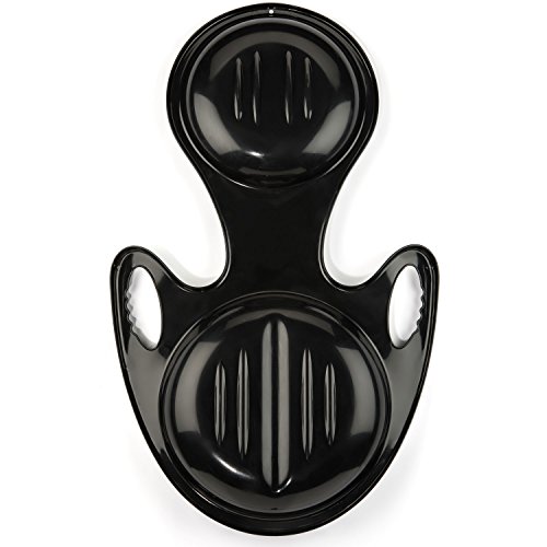 Lucky Bums Snow Kids Torpedo Sled, Black