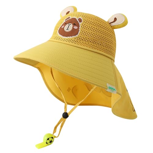 Casquette enfant réglable anti UV pour protéger les yeux et la nuque