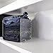 Bee Neat Brand Clear Acrylic Shelf Dividers - Adjustable Shelf Organizers Suitable for Any Closet or Wooden Shelves - Pack of 2