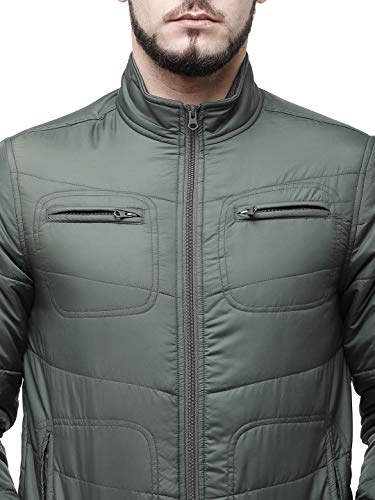 Image of VEDAS BASIC QUILTED PATTERNED PUFFER JACKET ART NO-HM- 351 C