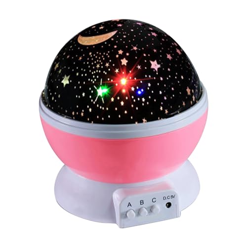 NinGYiYan Proiettore stellare, camera da letto con luci LED ambientali da sogno, crea un romantico cielo stellato, timer automatico, alimentato tramite USB per la decorazione
