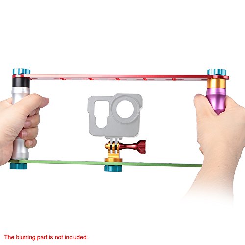 Andoer Alluminio Lega 1/4 vite Maniglia