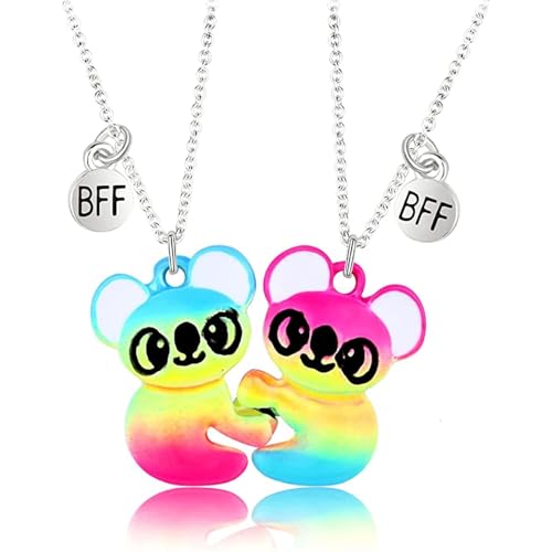 choice of all 2/3/4/5 Best Friend Necklace Bff Matching Heart Necklaces Sister Bestie Necklace Best Friend Friendship Gifts for Women Friends Teen Girls Trendy Stuff…
