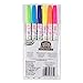Tulip Permanent Nontoxic Fabric Markers Neon 6 Pack - Large Bullet Tip, Child Safe, Minimal Bleed & Fast Drying - Premium Quality for T-shirts, Clothes, Shoes, Bags & Other Fabric Materials