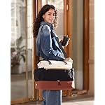 LOVEVOOK Travel Duffel Bag, Weekender Bags for Women, Large Overnight Bags with Shoe Compartment, 38L Carry on Gym Hospital Bag with Wet Pocket, 2 Pcs - Image 2