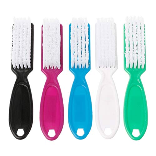 3 PCS Nail Cleaning Brush, Plastic Nagelborstel stofborstel Manicure Nail Art Tools Nail Cleaning Brush Plastic Nail… - Afbeelding 3